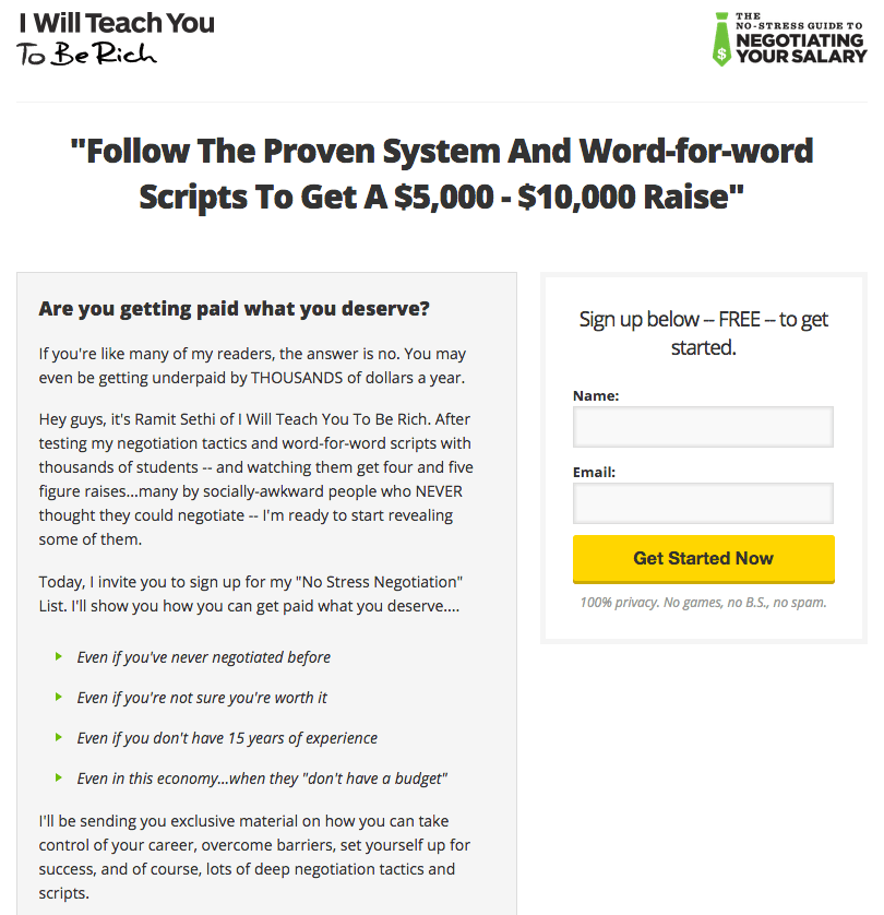 No-stress salary negotiation course
